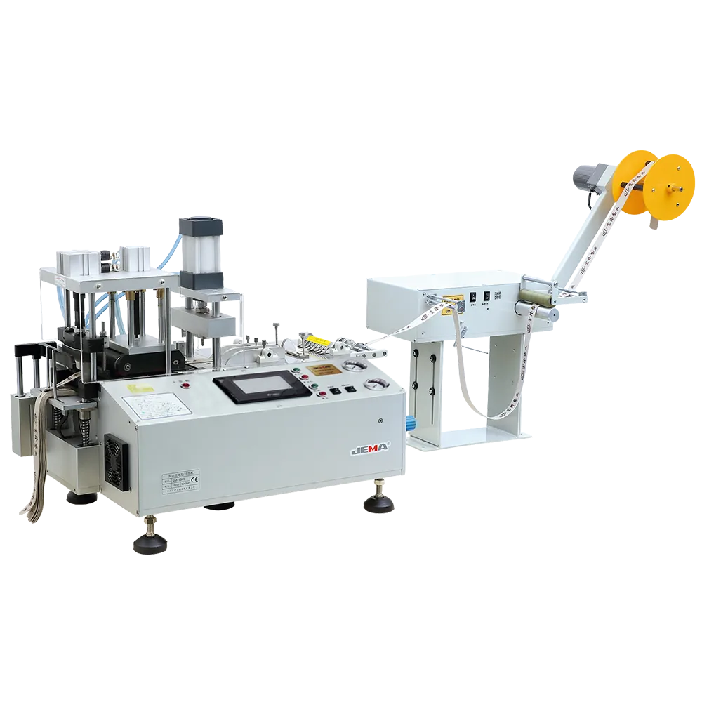 Gerätebild: Gurtablänggerät mit Kaltschnitt JM-150L